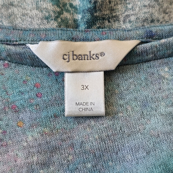 CJ Banks Woodland Forest Top 3X - Picture 3 of 4